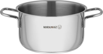 طقم قدور بيرلا ستانلس ستيل كوركماز ، 8 قطعة - فضي product image 6