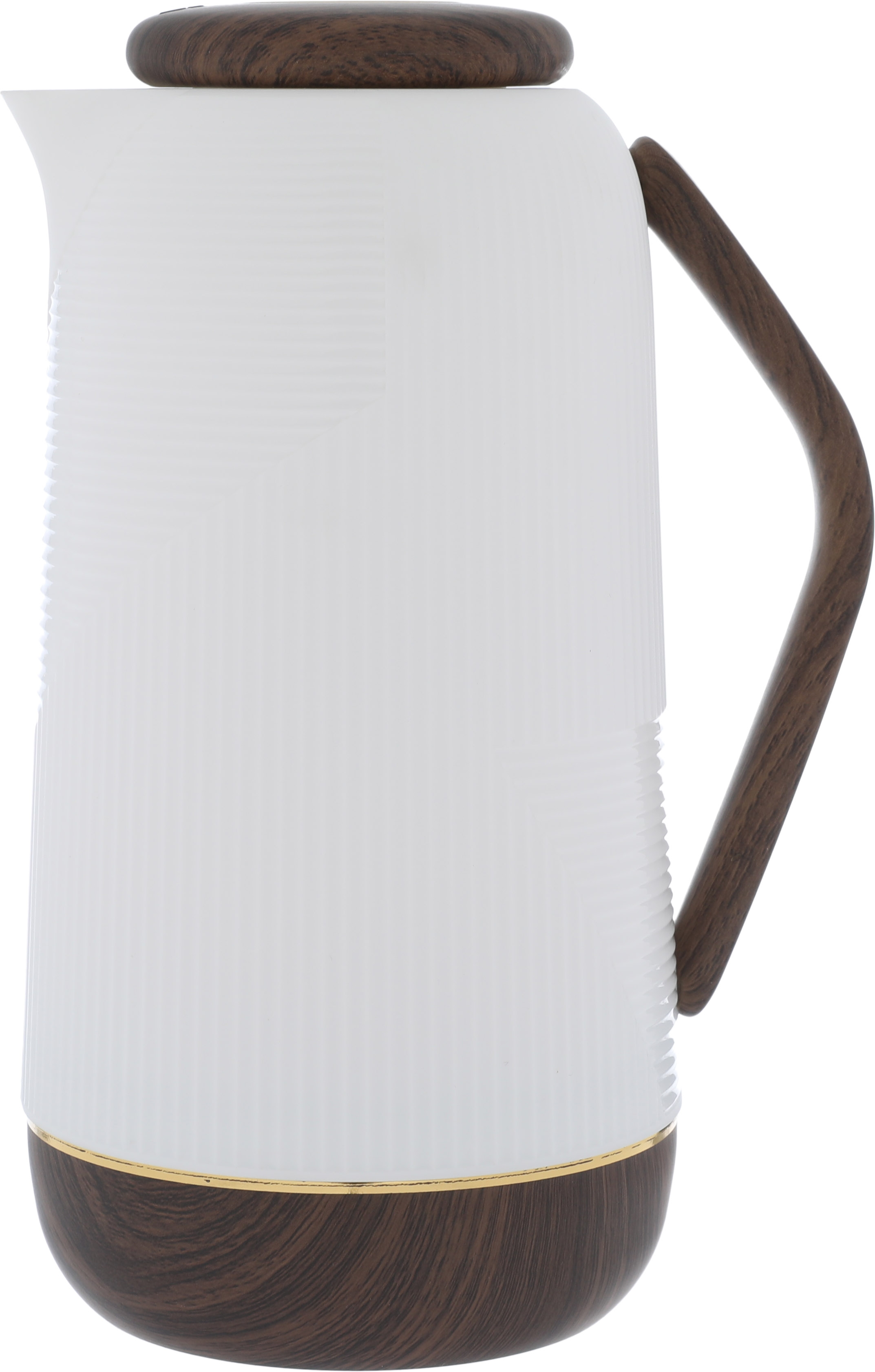 Glory Rawaa thermos, 1 liter, thermal glass inner container, plastic outer shell - white product image