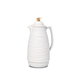 Al Saif Gallery Royal 5 thermos, 0.5 liters, thermal glass inner container, plastic outer shell - white product image 1