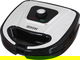 سخان ساندويتش 3×1 إديسون، 750 واط، 3 ألواح، JS-803A - أسود فضي product image 1