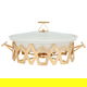 سخان طعام بورسلان السيف غاليري، 30.48 سم، غطاء زجاجي - ابيض product image 2