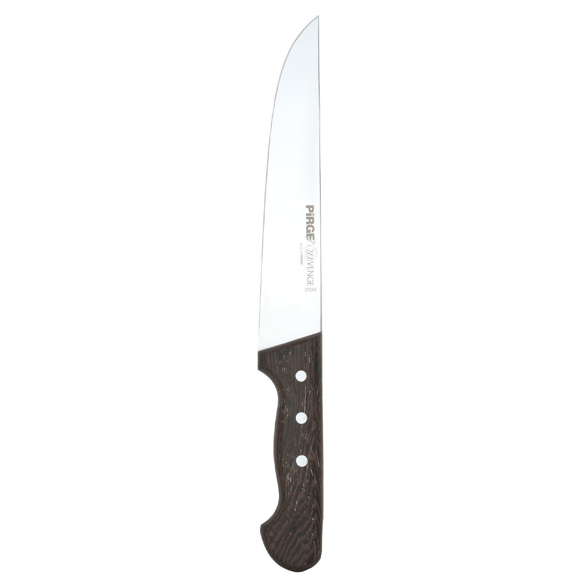 Al Saif Gallery steel knife, size 21 cm, wooden handle - black product image