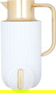 Laura Everest Thermos, 1.6L, Inner Glass Carrier, Pressure Cooker, Gold Handle - White product image 3