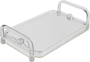 طوفرية تقديم أكرليك السيف غاليري، 34x23x4 سم، مستطيل، مسكي يد - شفاف product image 2