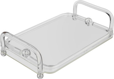 طوفرية تقديم أكرليك السيف غاليري، 34x23x4 سم، مستطيل، مسكي يد - شفاف product image 2