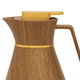 ترمس شيفون زجاج جلوري، 1 لتر - خشبي product image 3