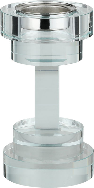 مبخرة زجاج السيف غاليري، 7x7x13 سم، قاعدة دائري - شفاف product image 3