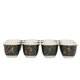 طقم فناجين قهوة عربي بورسلان السيف غاليري، 12 قطعة - اخضر product image 2