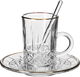 طقم تقديم بيالات شاي وفناجين قهوة زجاج السيف غاليري، 30 قطعة - شفاف product image 4
