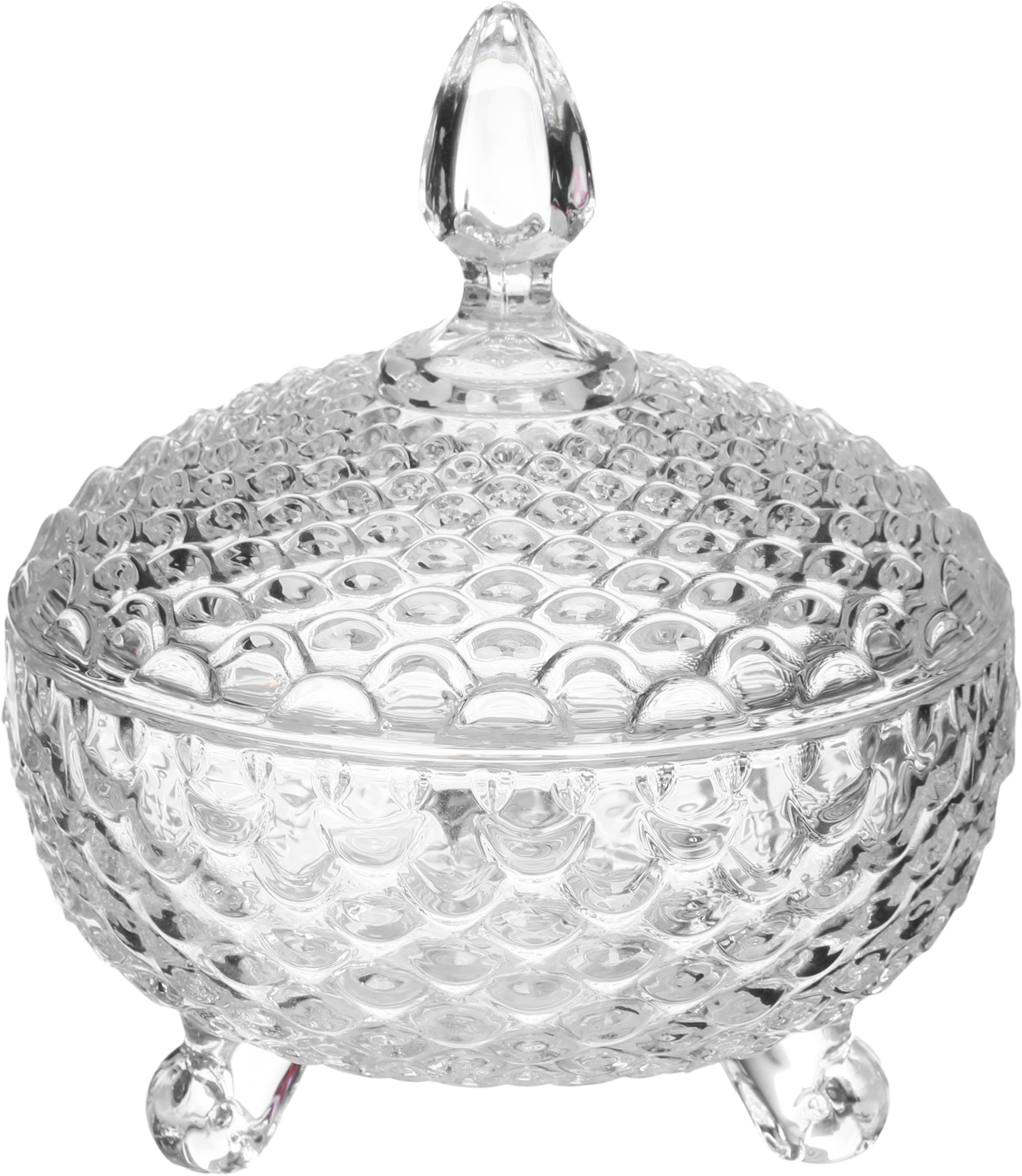 Al Saif Gallery glass candy bar, 16 x 18.5 cm, cover - transparent product image