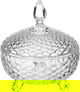 سكرية زجاج السيف غاليري، 16×18.5 سم، غطاء - شفاف product image 1