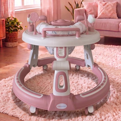 Fun Moment Baby Walker, Foldable, Adjustable, Musical Toys - Multicolor product image 3