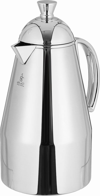 Al Saif Gallery Ruwaida Steel Thermos Set, 2 Pieces, 1 Liter - Silver product image 6