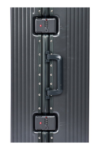 Limra LMA-1903 Polycarbonate Luggage Set, 2 Sizes, 4 Wheels - Dark Grey product image 3
