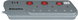 توصيلة كهرباء اوكارينا، 3 متر، 3 مخارج، 2 مخرج USB، مخرج TypeC، OCREX3W53U3G - رصاصي product image 2