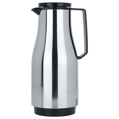 ترمس هيليوز، 1.5 لتر، حافظة داخلية زجاج - فضي اسود product image 2