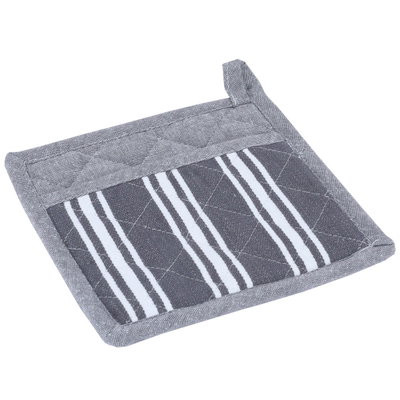 طقم حامل وعاء فايبر السيف غاليري، 3 قطع - أبيض مع رمادي product image 3