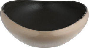 Al Saif Gallery Melamine Serving Dish, 15x12x5 cm, Deep Round - Beige Gray product image