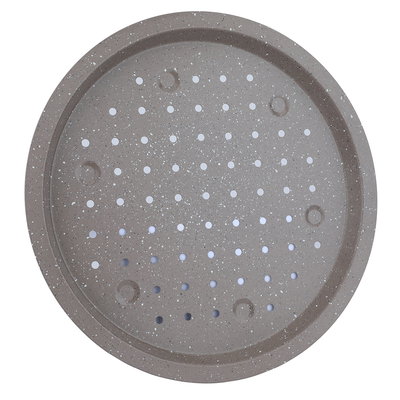 Al Saif Gallery Bake Chef Granite Pizza Tray, 35 X 35 X 2.5 Cm - Light Brown product image 3