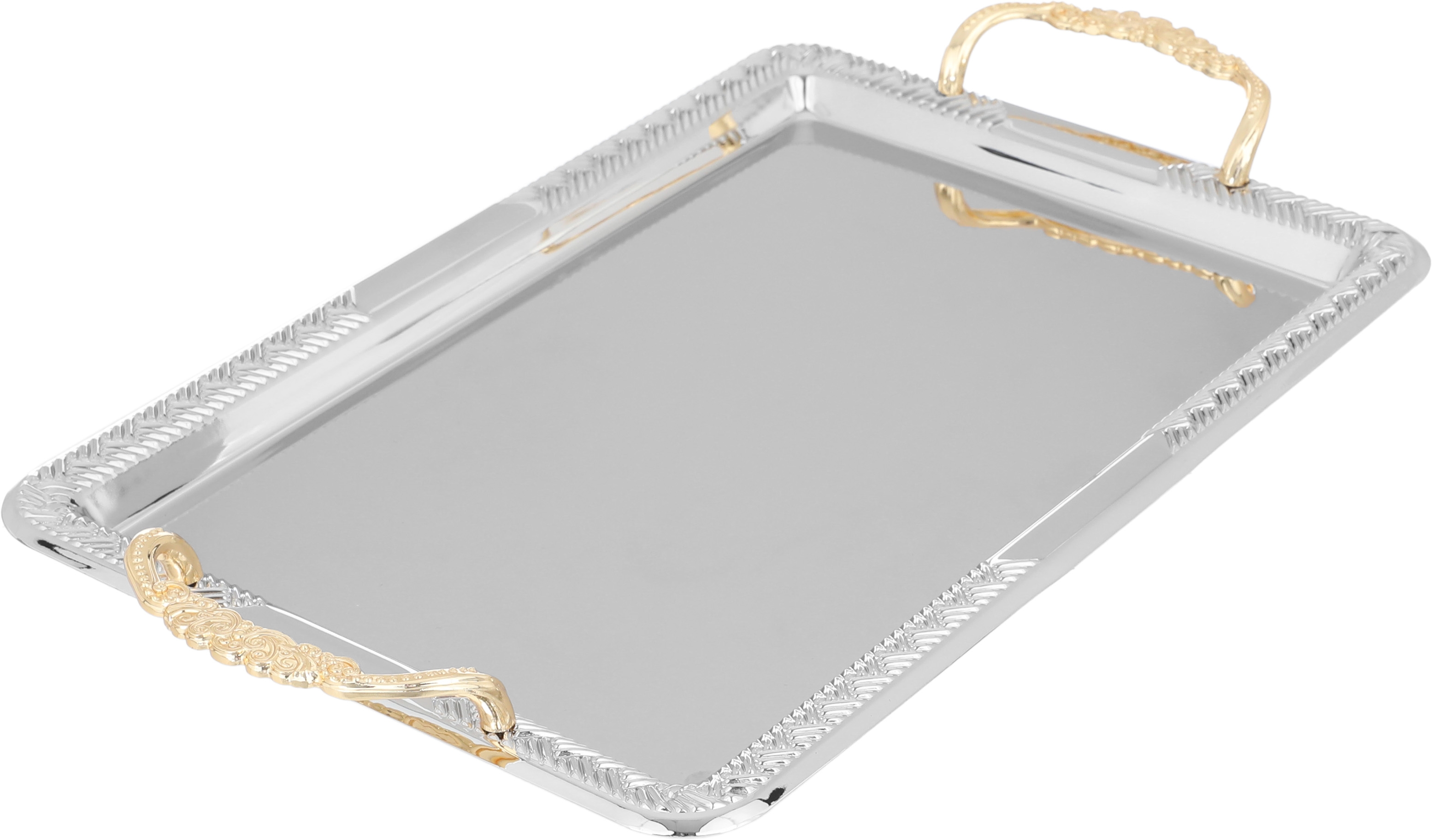 طقم طوفريات استيل، 3 قطع - فضي ذهبي product image 2