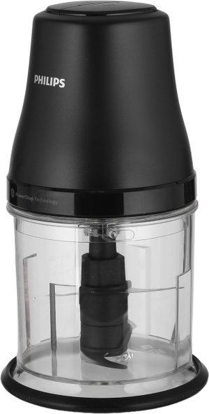قطاعة خضروات فيليبس، 450 واط، 1 لتر، 4 شفرات، HR1501/00 - اسود product image 2
