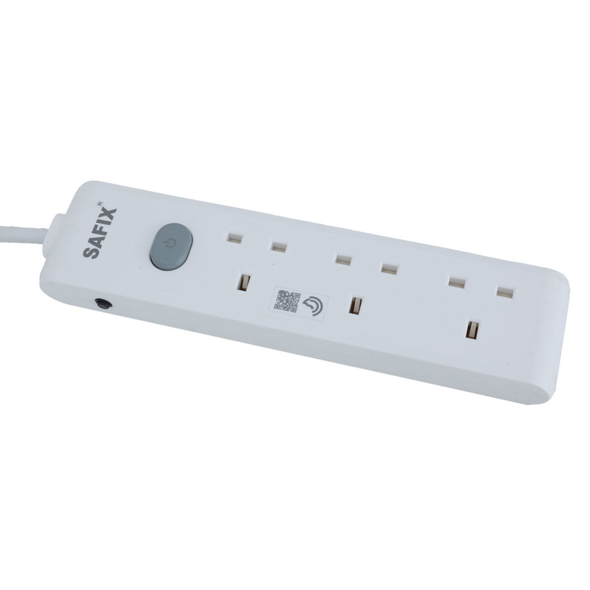 Al Saif Gallery electrical hub, 3 yards, 3 outlets - white product image
