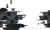 طقم قدور جرانيت نيوكلاين، 10 قطع، غطاء زجاج - ازرق غامق product image 1