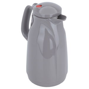 Rotpont glass thermos, 1.5 litres, plastic outer shell - grey product image 2
