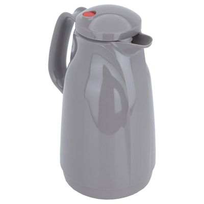 Rotpont glass thermos, 1.5 litres, plastic outer shell - grey product image 2