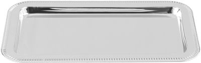 طوفرية تقديم ستاينلس استيل السيف غاليري، 26×15×1 سم، مستطيل - فضي product image 1