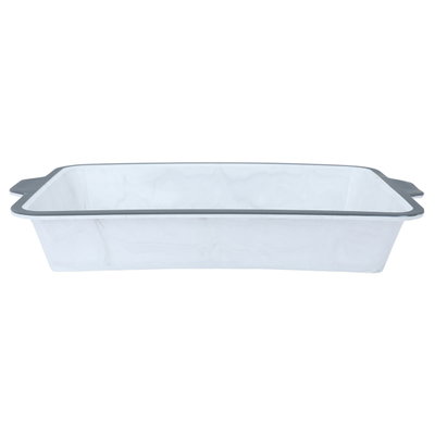 قالب كيك سيليكون كلاسيك، 35.5×26.5×8  سم، مستطيل - أبيض product image 2
