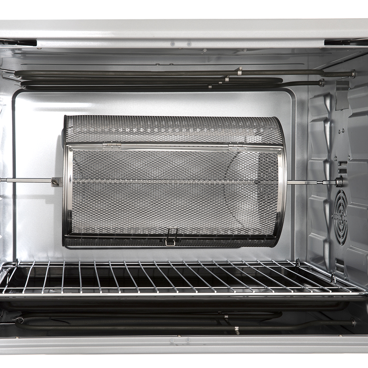 Edison Ty755Bcl Hummer Electric Oven With Steel Grill, 2800 Watt, 75 Liters - Silver product image 3