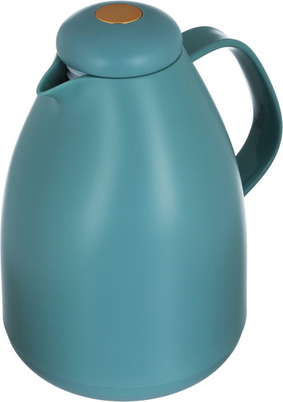 Al Saif Gallery Pro Penguin thermos, 1 liter, glass inner container, plastic outer shell - turquoise product image 4