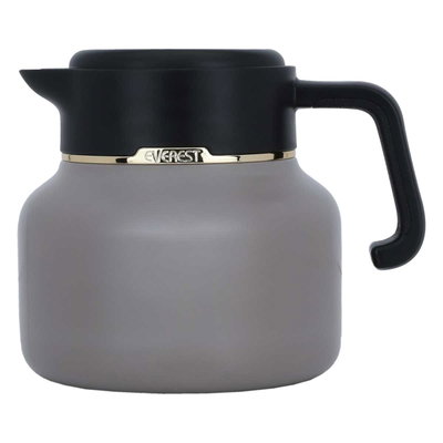 Sarah Estelle Al Saif Gallery thermos, 1 liter, black handle, digital screen - cappuccino product image 2