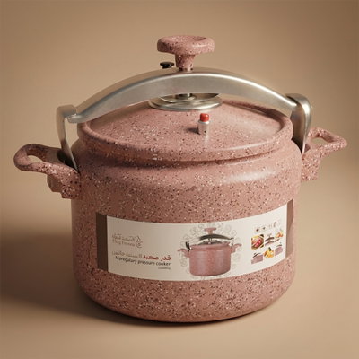 قدر ضغط جرانيت السيف غاليري (فولكانو)، 15 لتر - زهري product image 1