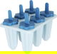 قالب صنع المثلجات بلاستيك سيف سو ،13.5×11.5×17.5 سم، 6 قطع - أزرق فاتح product image 1