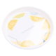 Al Saif Gallery plastic serving tray, 15 x 15 x 2.3 cm, round - white product image 2