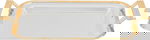 Alsaif Gallery Steel Tofry Set, 3 Pieces - Silver Gold product image 3