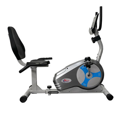 دراجة تمارين هيلثي كير، وزن حتي 100 كجم، 6 برامج، شاشة 3 بوصة، LCD، 8 مستويات - رمادي اسود product image 4