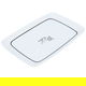 Al Saif Gallery plastic serving plate, 25 x 34 cm, black-white pattern product image 1