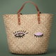 Al Saif Gallery wicker thermos bag, 46 x 30 cm - beige product image 1