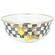 Al Saif Gallery Steel Bowl, 16 cm, lemon pattern - colored product image 2