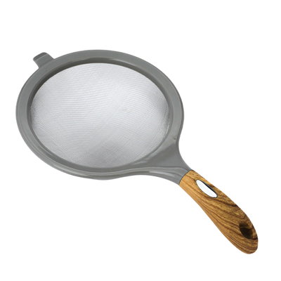 مشخل سيليكون السيف غاليري، يد خشب، حافة سيلكون، 8 سم - رمادي product image 2