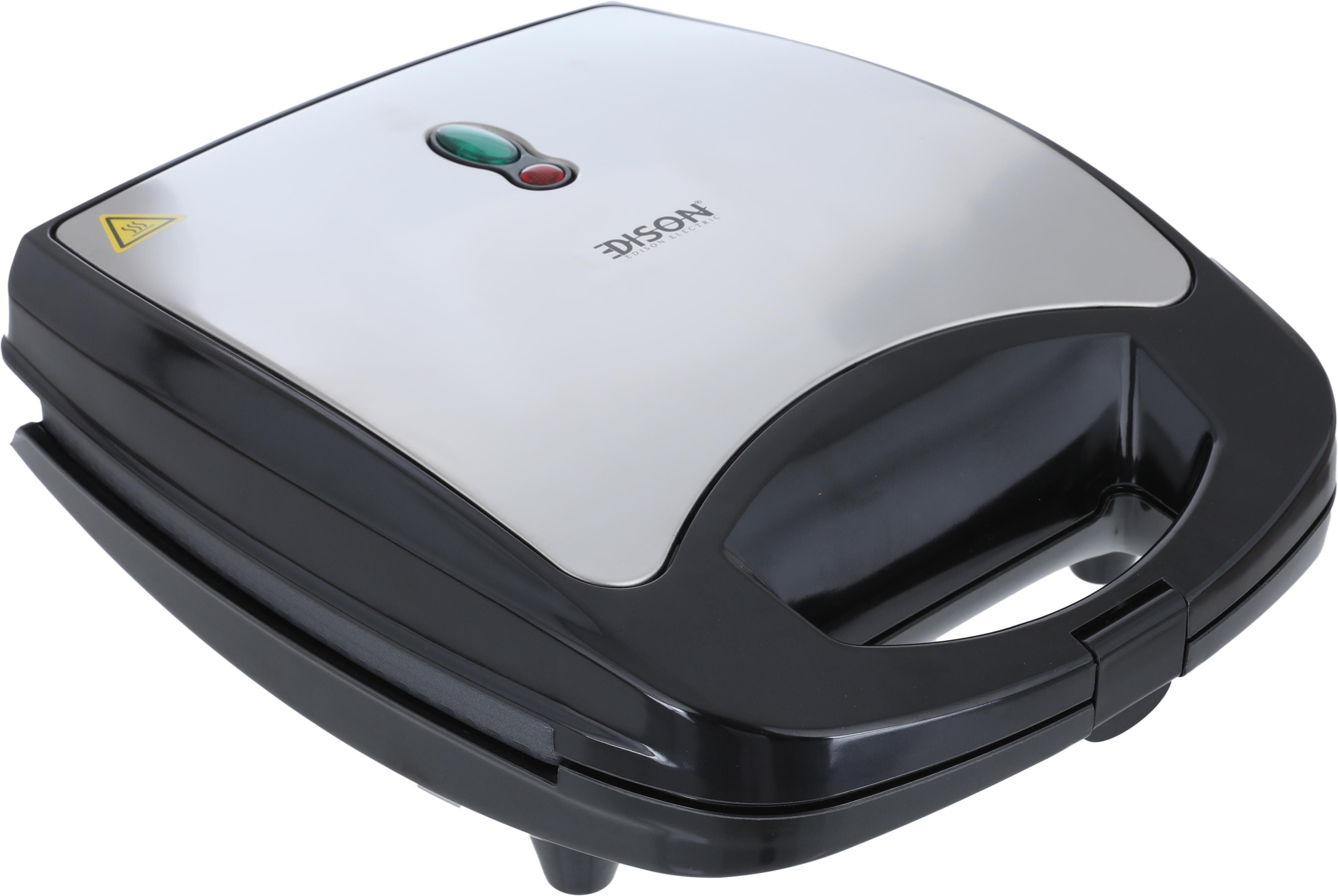 صانعه الوافل و ساندوتش إديسون، 920 واط، 3×1 - أسود product image 1