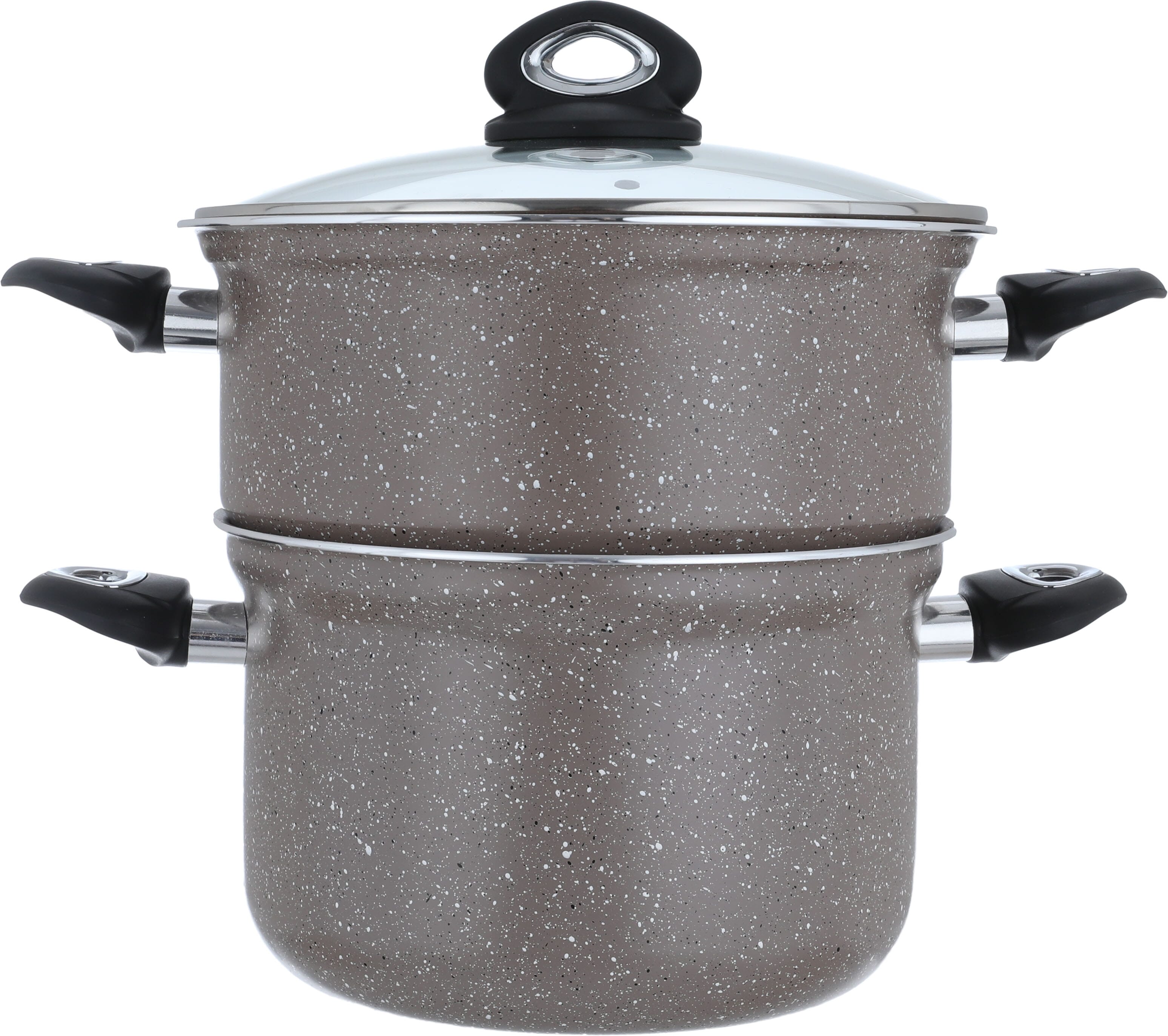 Al Saif Gallery Nahla Steel thermos Set, 1/0.75 Liter, 2 Pieces - Silver product image 2