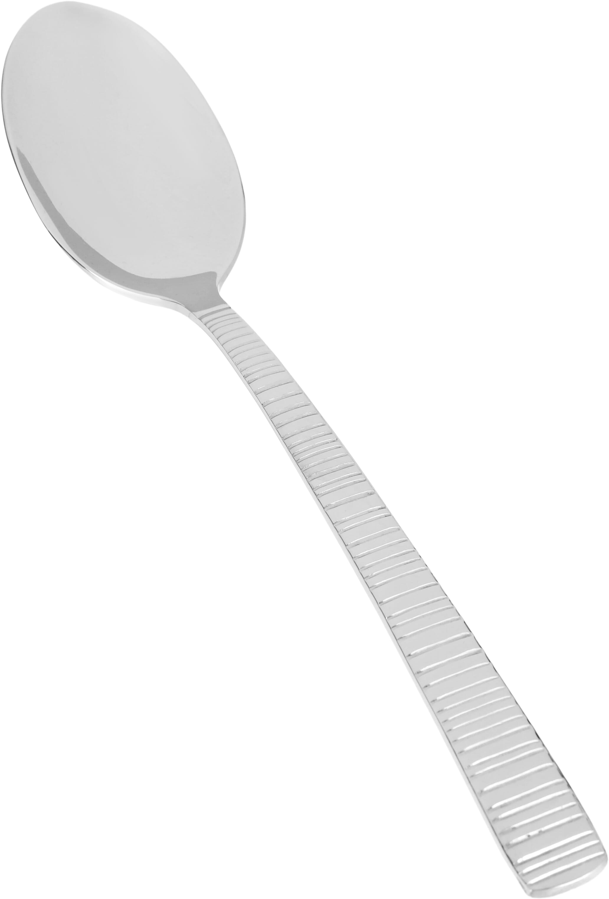 Al Saif Gallery Balinese Steel Spoons Set, 30 Pieces, Plain - Silver product image 3
