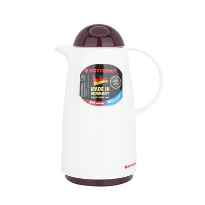 ترمس روتبونت، 0.5 لتر، حافظة داخلية زجاج حراري - أبيض بني product image 1