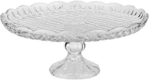 ستاند تقديم زجاج السيف غاليري، 30x30x30 سم، دائري، قاعدة - شفاف product image 2