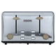 Edison TS403/SS Electric Toaster, 1600 Watt, 4 Slices - Silver product image 2
