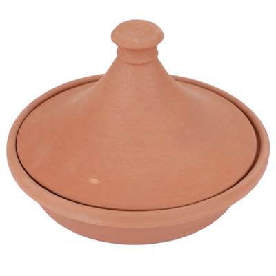 طاجن فخار بغطاء السيف غاليري، 26×26×6 سم - بني product image 2